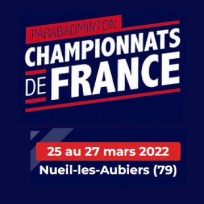 Résultats du championnat de France « ParaBadminton » 2022