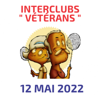 Interclubs « Vétérans » le jeudi 12 mai au gymnase Ferber
