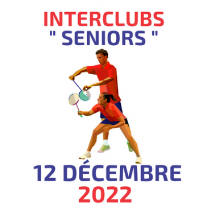 Interclubs Senior le lundi 12 décembre 2022 à 19h30 au gymnase Ferber
