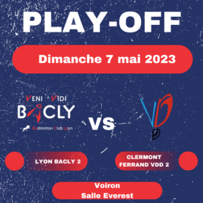 Play-Off de Pré-Nationale de l’équipe 2 le 7 mai 2023 à Voiron