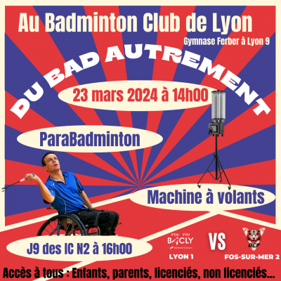 Du Bad « Autrement » ce samedi 23 mars 2024