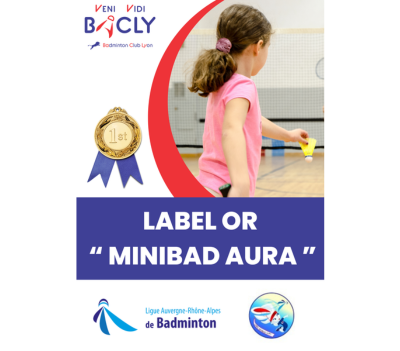 Label Or : MiniBad AURA