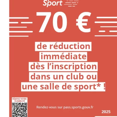 Pass’Sport Jeunes avant le 31 décembre 2025