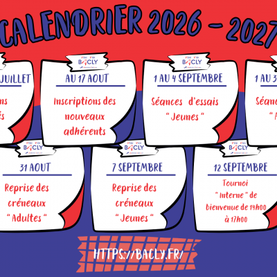 Inscription 2026 / 2027