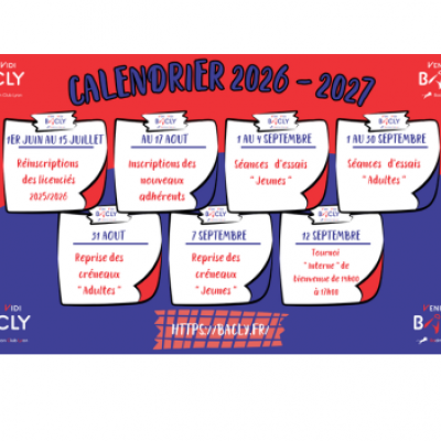 Inscription 2026 / 2027