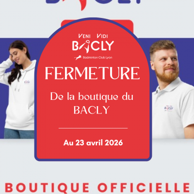 Fermeture temporaire de la boutique en ligne