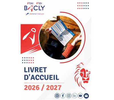 Livret d&rsquo;accueil du BACLY – Saison 2026/2027