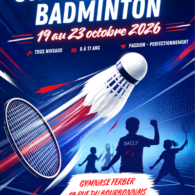 Stage « Jeunes » de la Toussaint : 19 au 23 octobre 2026